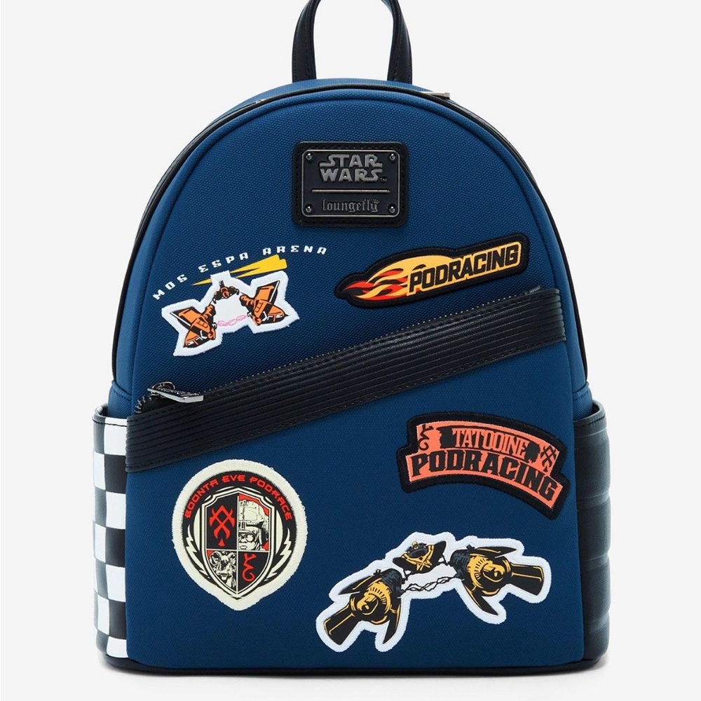 Loungefly Star Wars Podracing Patches Mini Backpack Exclusive